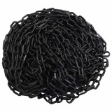 Cumpara ieftin Lant de avertizare, negru, 30 m, &Oslash;6 mm, plastic