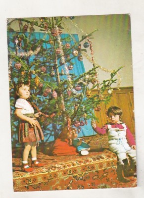 bnk cp Felicitare - 0367/79 - uzata - marca fixa foto