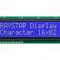 Afișaj LCD alfanumeric STN Negative 16x2 albastru cu iluminare LED RAYSTAR OPTRONICS