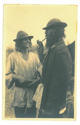 3269 - Ethnic, TIGANI CALDARARI - old postcard, real PHOTO - unused - 1936 foto