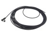 Conector M12 mufă mamă 4 pini unghi 10m HARTING PUR