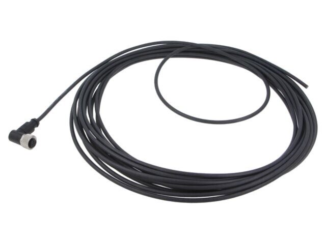 Conector M12 mufă mamă 4 pini unghi 10m HARTING PUR