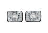 Far Vw Transporter/Multivan (T5) 10.2009-, Dreapta, tip bec H15+H7, reglare electrica, cu lumini pentru timp de zi ECE, Depo, 7E1941016C, 7E1941016G