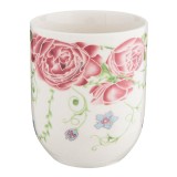 Cumpara ieftin Set 12 cani portelan Rose 6x8 cm, 100 ml