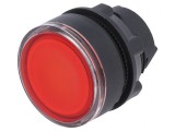 Comutator apăsare 22mm roșu IP66
