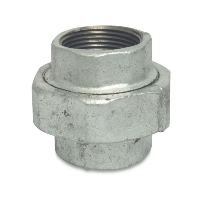 Fiting Filetat din Fontă Maleabilă 1 Inch, Tip Plat