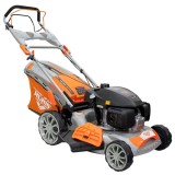 Ruris RX355S - Masina de tuns iarba pe benzina Honda GCV145 3.5 CP 46 cm - m2 autopropulsie sistem maruntire iarba evacuare laterala