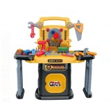 Banc de lucru pentru copii, sunete si lumini, 60 cm, plastic, accesorii incluse, 3 ani+