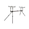 Rodpod Pescuit Delphin BBQ, 3 Posturi, Aluminiu, Reglabil Lungime 74-120cm, Inaltime 56-96cm + Husa Transport