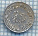 AX 552 MONEDA- SINGAPORE - 20 CENTS -ANUL 1970 -STAREA CARE SE VEDE, Africa