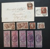 GB-ANGLIA lot 1clasic, stampilate