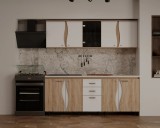 Cumpara ieftin Bucatarie CIP3S - C1 Sonoma + Alb