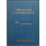 Tehnologia constructiilor - 1953 - D. D. Biziuchin (AI22)