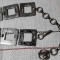 PODOABA VESTIMENTARA - CENTURA METALICA VESTIMENTARA - VINTAGE - MODEL GEOMETRIC