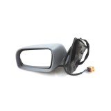 Oglinda exterioara VW Polo (9N) Hatchback 10.2001-04.2005 Partea Stanga Crom Asferica Electrica Cu Incalzire, carcasa grunduita, cu 5 pini, View Max