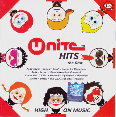 CD Pop: U-Nite Hits: The First ( Akcent, Sistem, Simplu, RACLA, Parazitii, etc.) foto