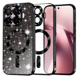 Husa Xiaomi 17T Asteroid GSM Luxury Glitter MagSafe Neagra