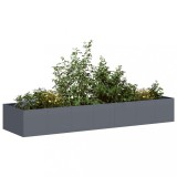VidaXL Jardinieră Antracit 280x80x40 cm Oțel