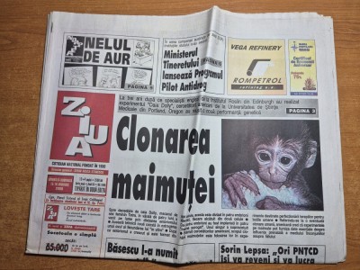 ziarul ziua 15-18 ianuarie 2000 foto