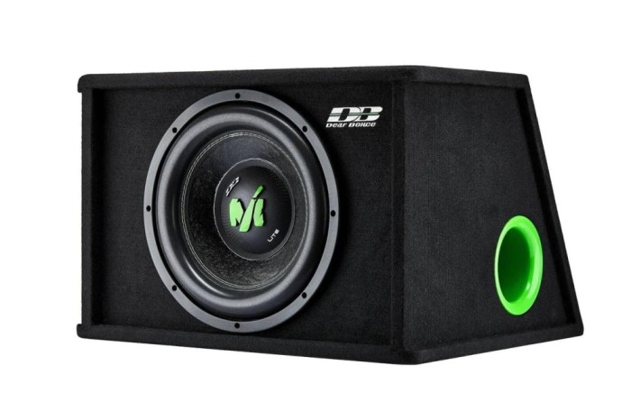 Subwoofer auto activ Deaf Bonce Machete ML10A, 250mm, 250W RMS, Activ