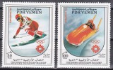Yemenul de Sud 1983 - Jocurile Olimpice de iarnă - Sarajevo, MNH