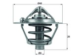 MAHLE TX 108 82D termostat,lichid racire