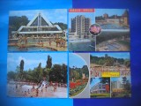 HOPCT LOT 2663 -IP-BAILE FELIX -JUD BIHOR-4 CARTI POSTALE-CIRCULATE, Circulata, Printata