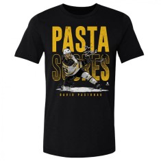 Boston Bruins tricou de bărbați David Pastrnak #88 Pasta Scores WHT 500 Level - XXL foto