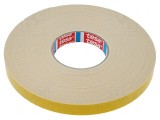 Bandă dublu adezivă albă 19mm x 25m, Tesa
