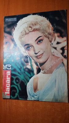 revista flacara 22 iunie 1963-art.valea horoabei,magazinul de mobila p-ta unirii foto