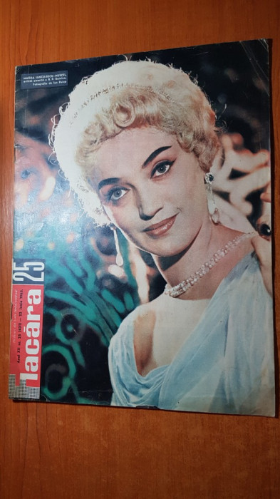 revista flacara 22 iunie 1963-art.valea horoabei,magazinul de mobila p-ta unirii