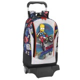 Ghiozdan The Simpsons cu troler 44 cm, Jad