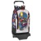 Ghiozdan The Simpsons cu troler 44 cm