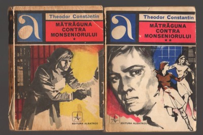 C10690 - MATRAGUNA CONTRA MONSENIORULUI - THEODOR CONSTANTIN, VOL. 1 SI 2 foto