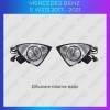 Lumini Ambientale difuzoare rotative stalpi Mercedes E W213 2017-2021 control pe sistemul original sau telefon CarStore Technology