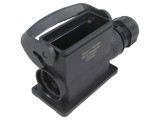 Carcasă pentru conectori HDC Han-Eco B 16B dreaptă