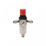 Regulator de presiune cu filtru, manometru, 2 cuple rapide iesire, max. 16 bar, racord intrare 1/2&#039;&#039;, FIAC, tip 950/2