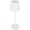 Lampa LED de masa, tocuh control, diametru 11cm, inaltime 36 cm, cu 3 intensitati de lumina, cap detasabil, alb