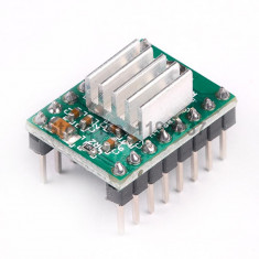 Controler driver reprap pentru motor pas cu pas cnc imprimanta A4988 foto