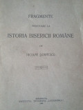 Fragmente Istoria Bisericii Romane (Nicolae Dobrescu, 1905)