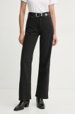 Rag &amp; Bone jeansi femei, culoarea negru, WDD22H2935STBL
