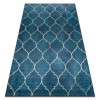 ANDRE 1181 covor lavabil marocani trellis anti-alunecare - albastru, 120x170 cm