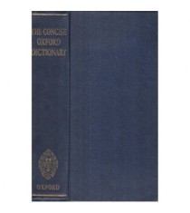 Oxford - The Concise Oxford Dictionary of Current English - 120284