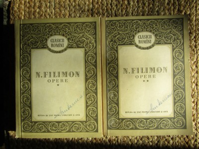 Nicolae Filimon - Opere 2 volume foto
