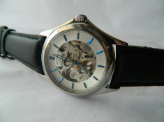 Ceas barbatesc automatic ROTARY , skeleton cod R4 foto