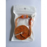 CABLU DE DATE SNUR APPLE IPHONE 5 CU LED ORANGE