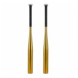 Cumpara ieftin Set doua bate de baseball DEPOX&reg;, aluminiu, 80 cm, auriu