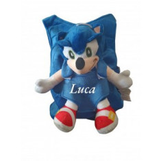 Ghiozdan plus personalizat Sonic