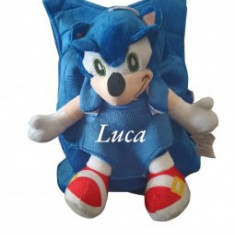 Ghiozdan plus personalizat Sonic