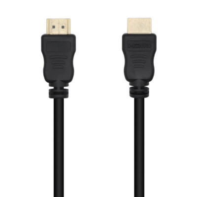 HDMI Cable Aisens Cable HDMI V1.4 Alta Velocidad 14+1 CCS, A/M-A/M, Negro, 2.0m 2 m Black foto